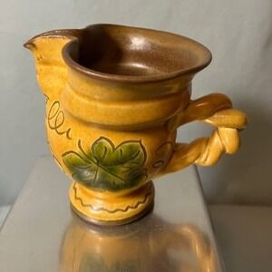 German Terra-cotta Pitcher Liechtenstein 3"‎
